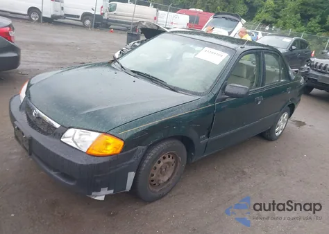 2000 Mazda Protege Dx/Lx z USA, uszkodzony, nr VIN JM1BJ2221Y0304773